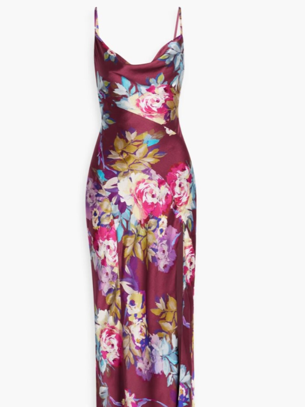 NICHOLAS Floral-print 100% Silk Dress Size 4